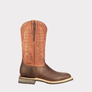 Lucchese Brown and Tan Cowboy Boots